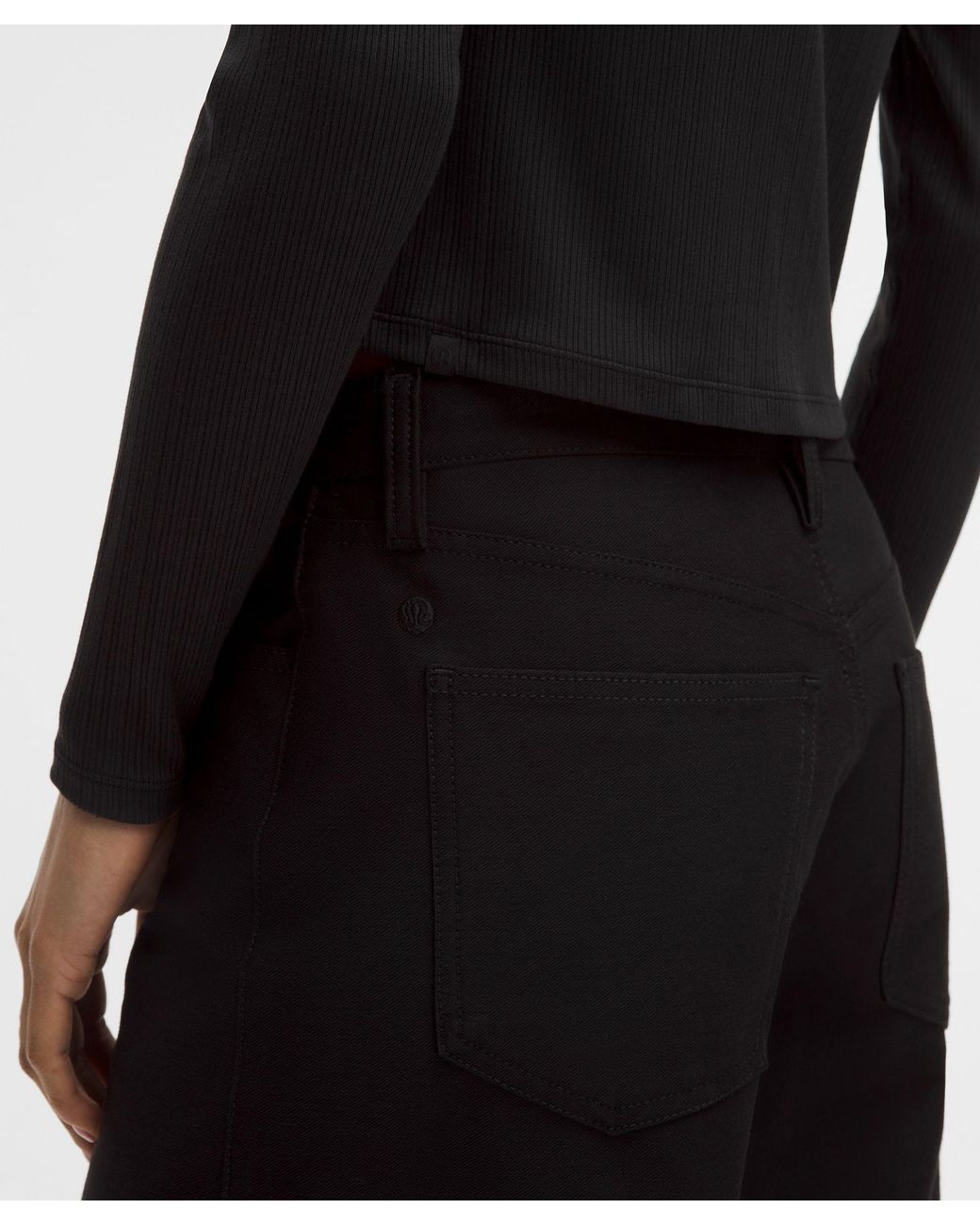 Micro Rib Cardigan lululemon Hold Tight Micro-Rib Cardigan in Black | Lyst