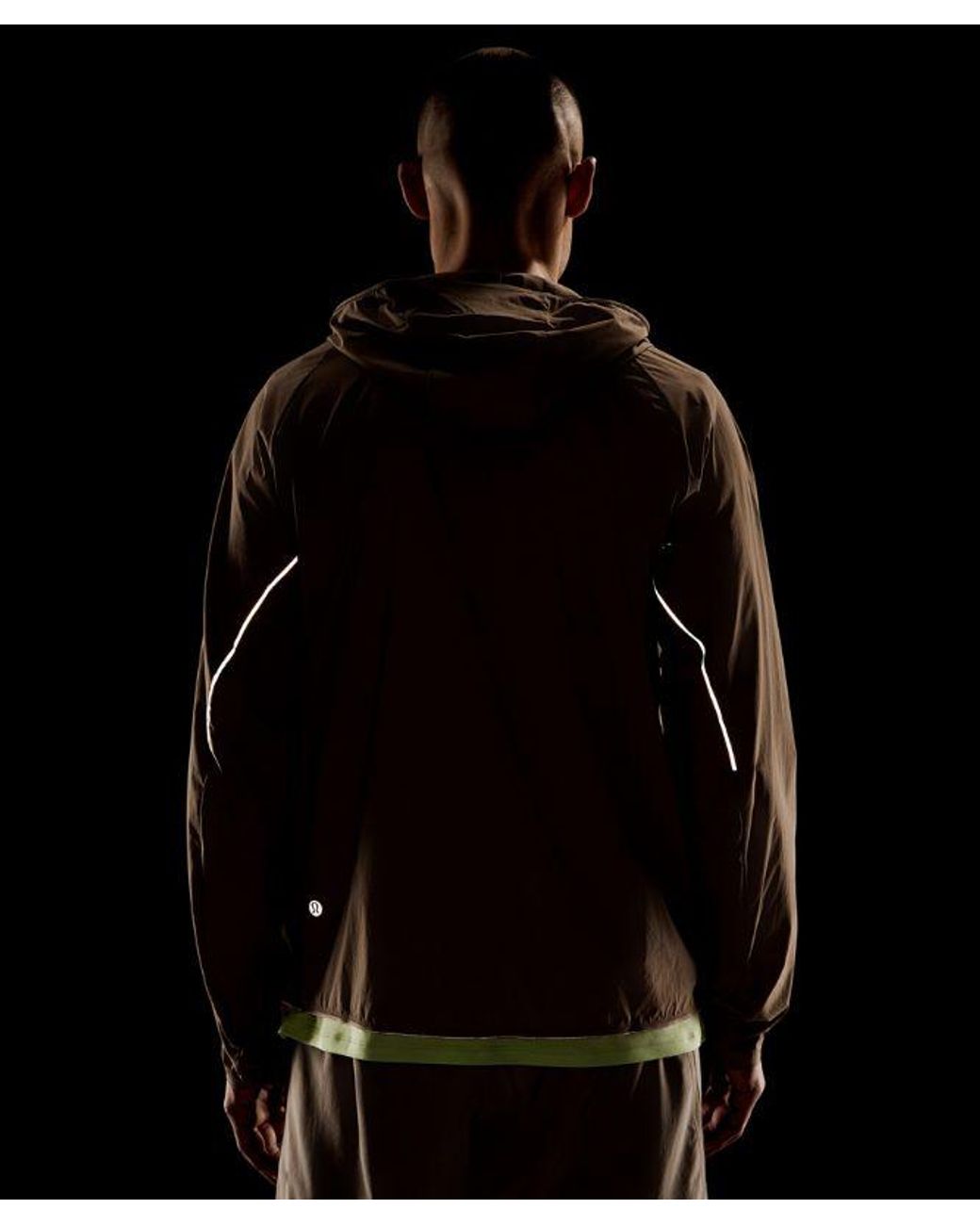 lululemon athletica Natural – Fast And Free Hooded Jacket – /Khaki – for men