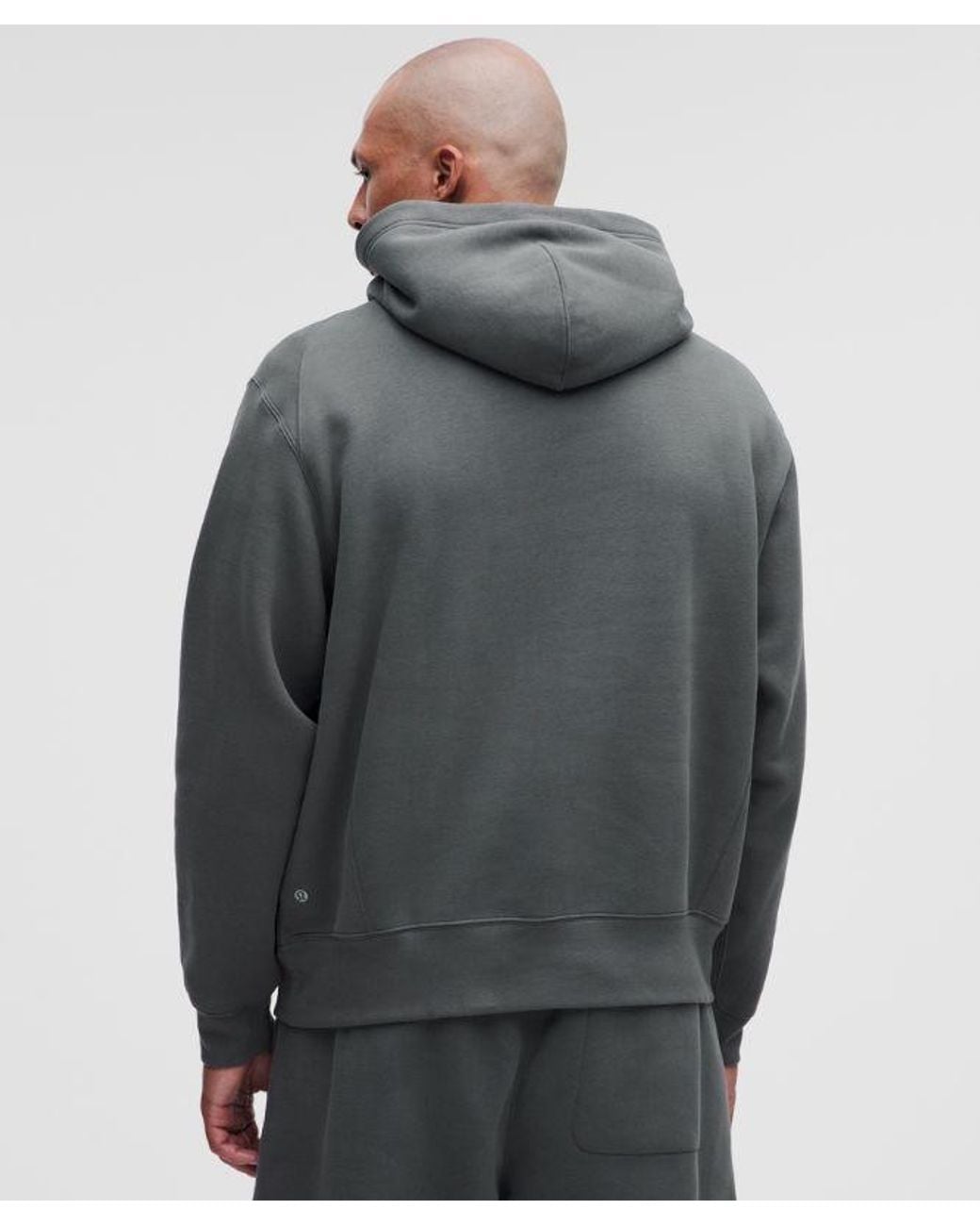 lululemon athletica Gray – Steady State Superloft Pullover Hoodie – – Size Large for men