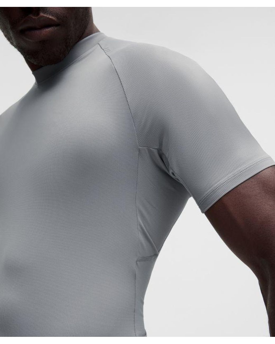 lululemon athletica Gray – Repper Short-Sleeve Shirt – – Size Large for men