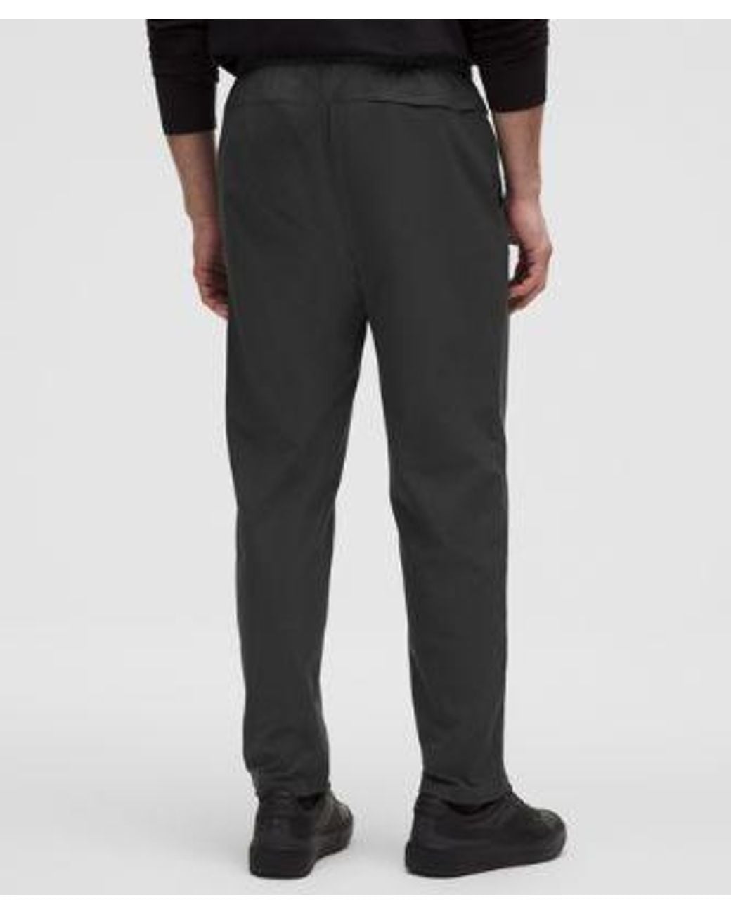 lululemon athletica Gray Abc Warpstreme Pull-on Trousers Regular - Color Black - Size L for men