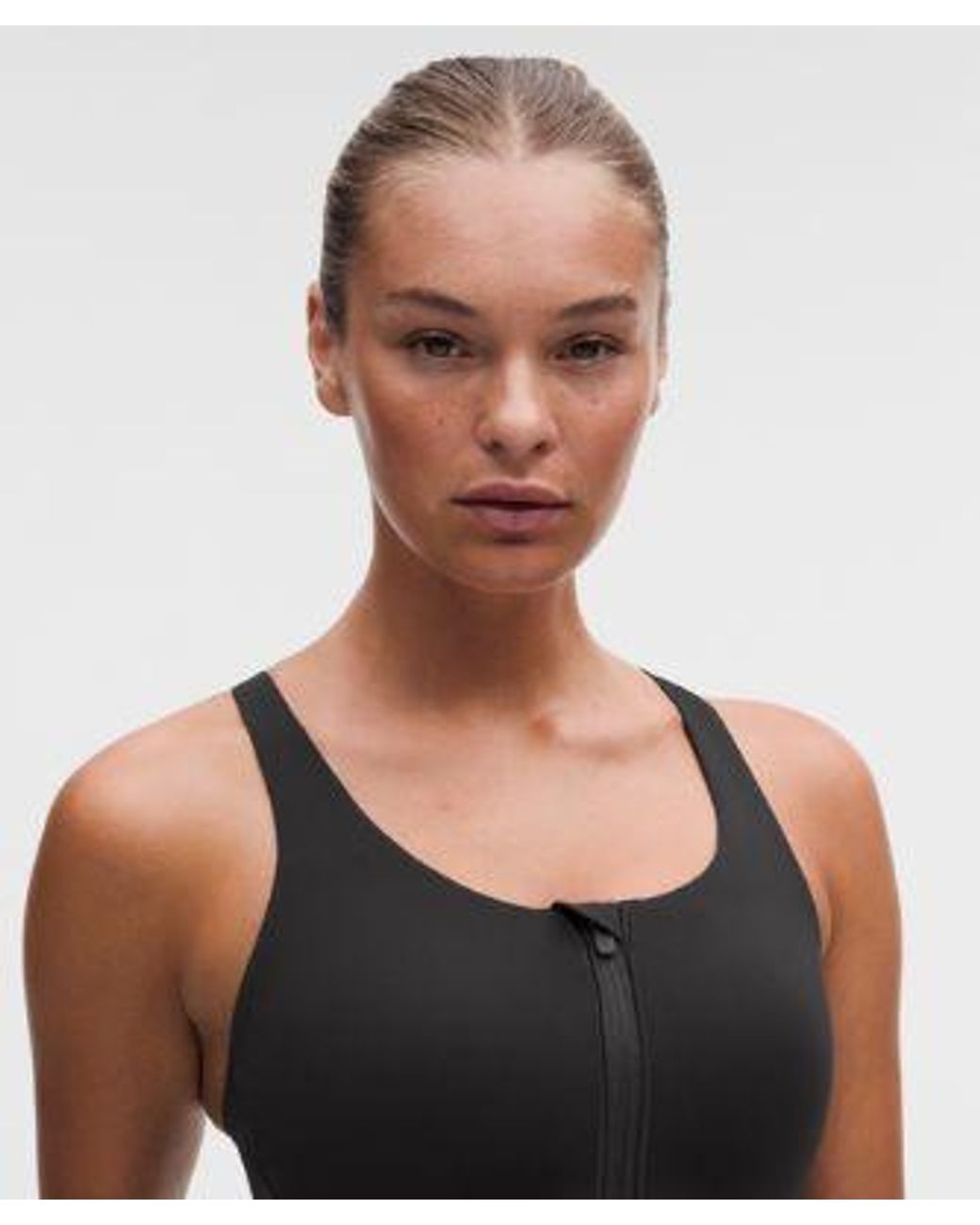 lululemon athletica Black Energy Zip-Front Bra