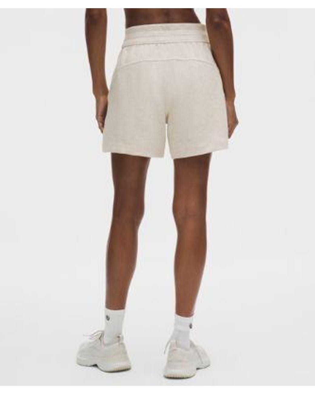 lululemon athletica White Scuba High-Rise Short 5"