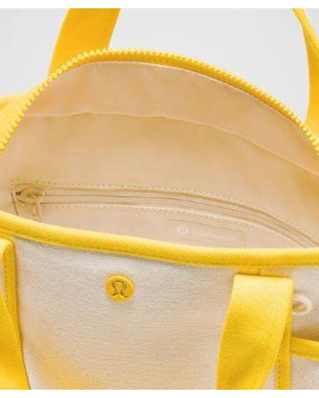lululemon athletica Yellow – Daily Multi-Pocket Small Zip-Top Tote Bag 5L –
