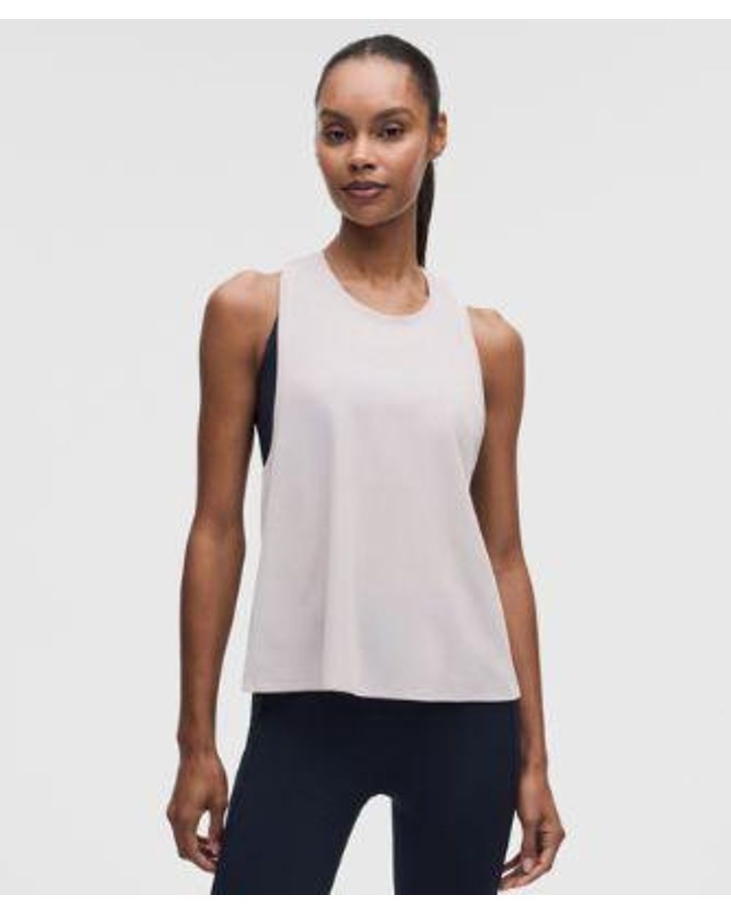 lululemon athletica White Fast And Free Singlet