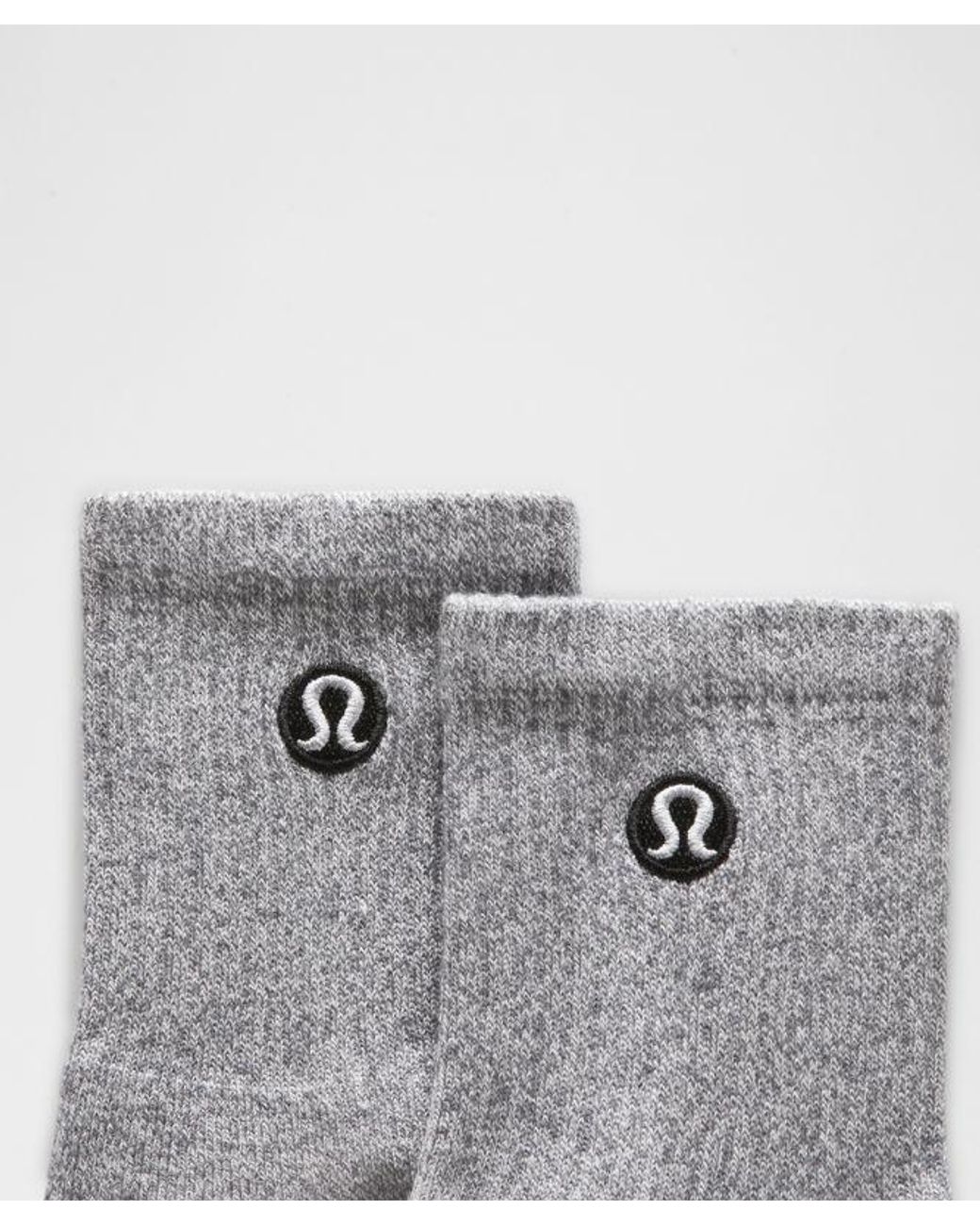 lululemon athletica White – Daily Essential Quarter Socks 6 Pack – /Light/ – Size Large