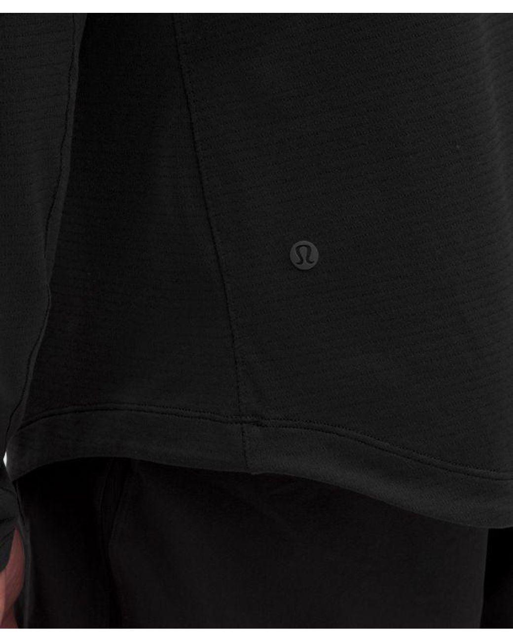 lululemon athletica Black License To Train Long-Sleeve Shirt for men