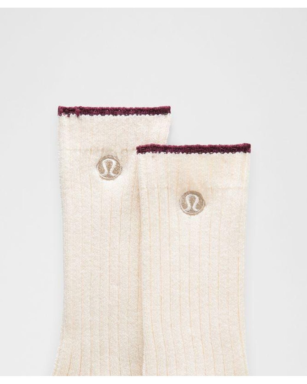 lululemon athletica White Ragg Socks