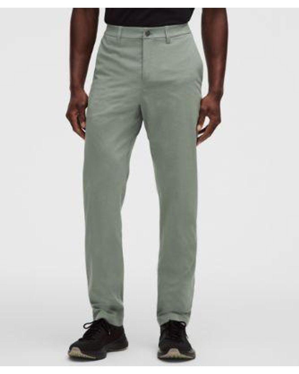 lululemon athletica Black – Abc Classic-Fit Trousers 32L – /Pastel – Size 12 for men