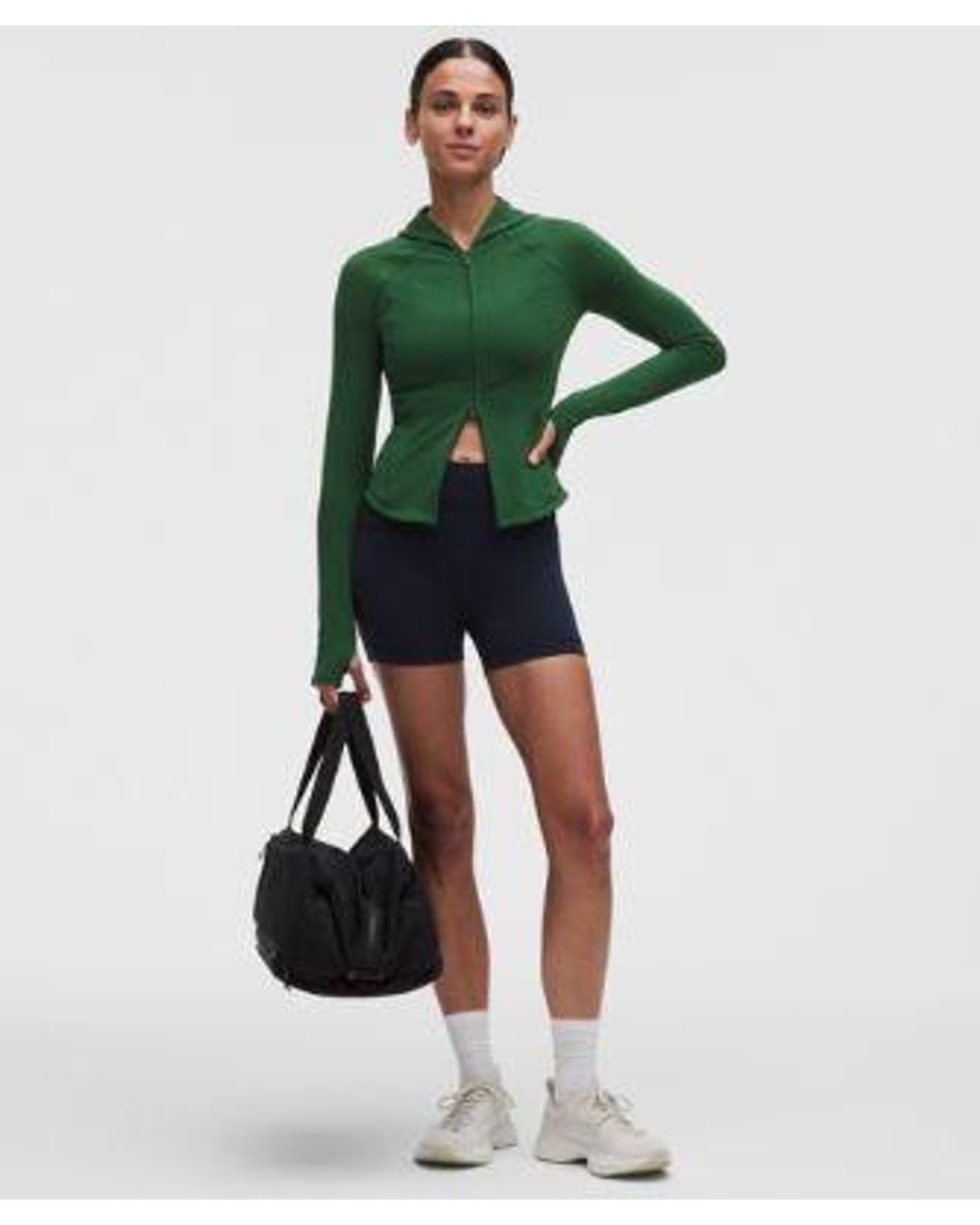 lululemon athletica Green – Wunder Train Full-Zip Jacket – – Size 12
