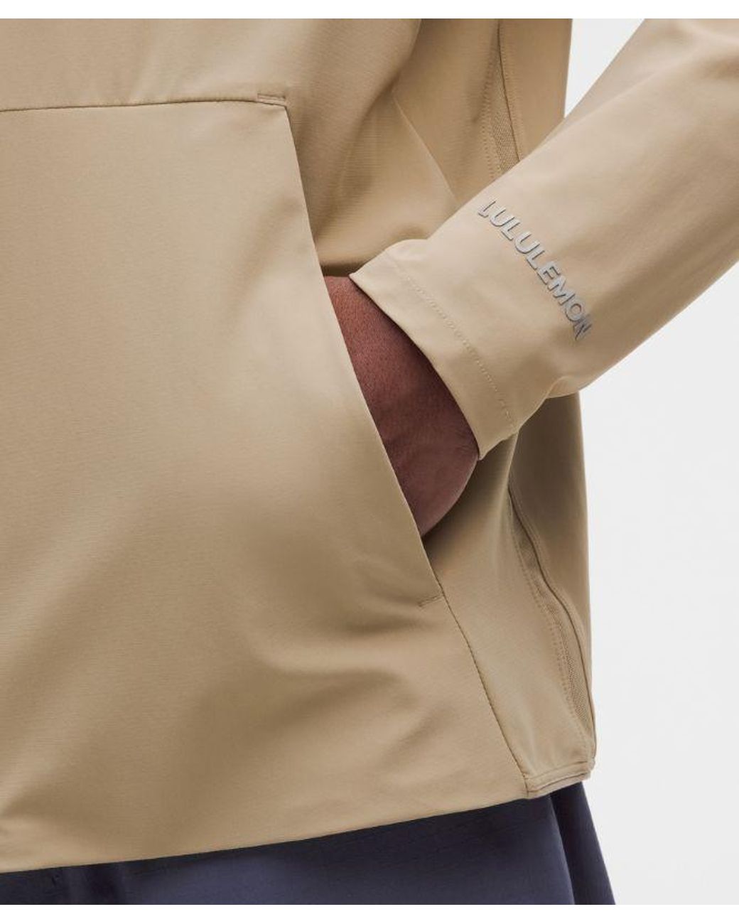 lululemon athletica Natural – Pace Breaker Jacket – Color Khaki – Size Large for men