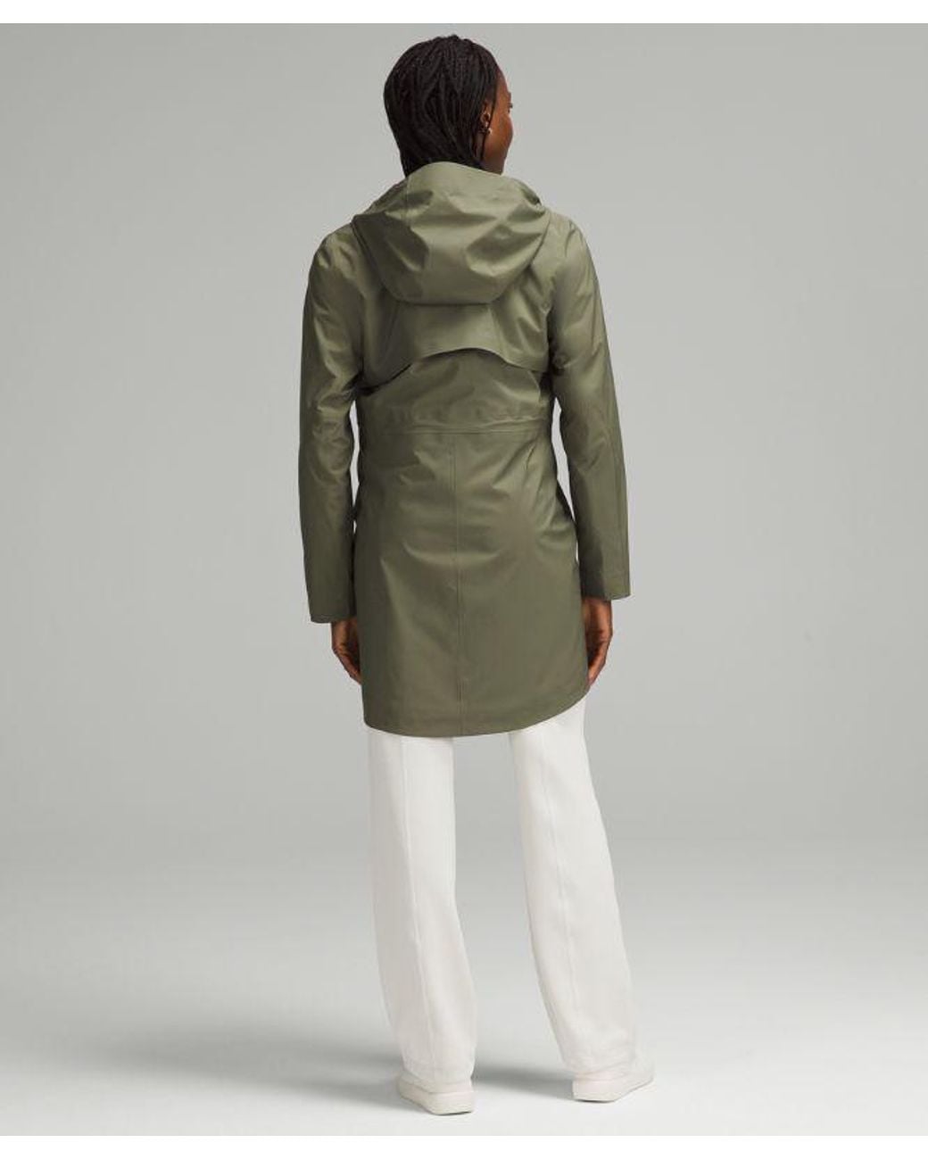 lululemon athletica Green Rain Rebel Jacket