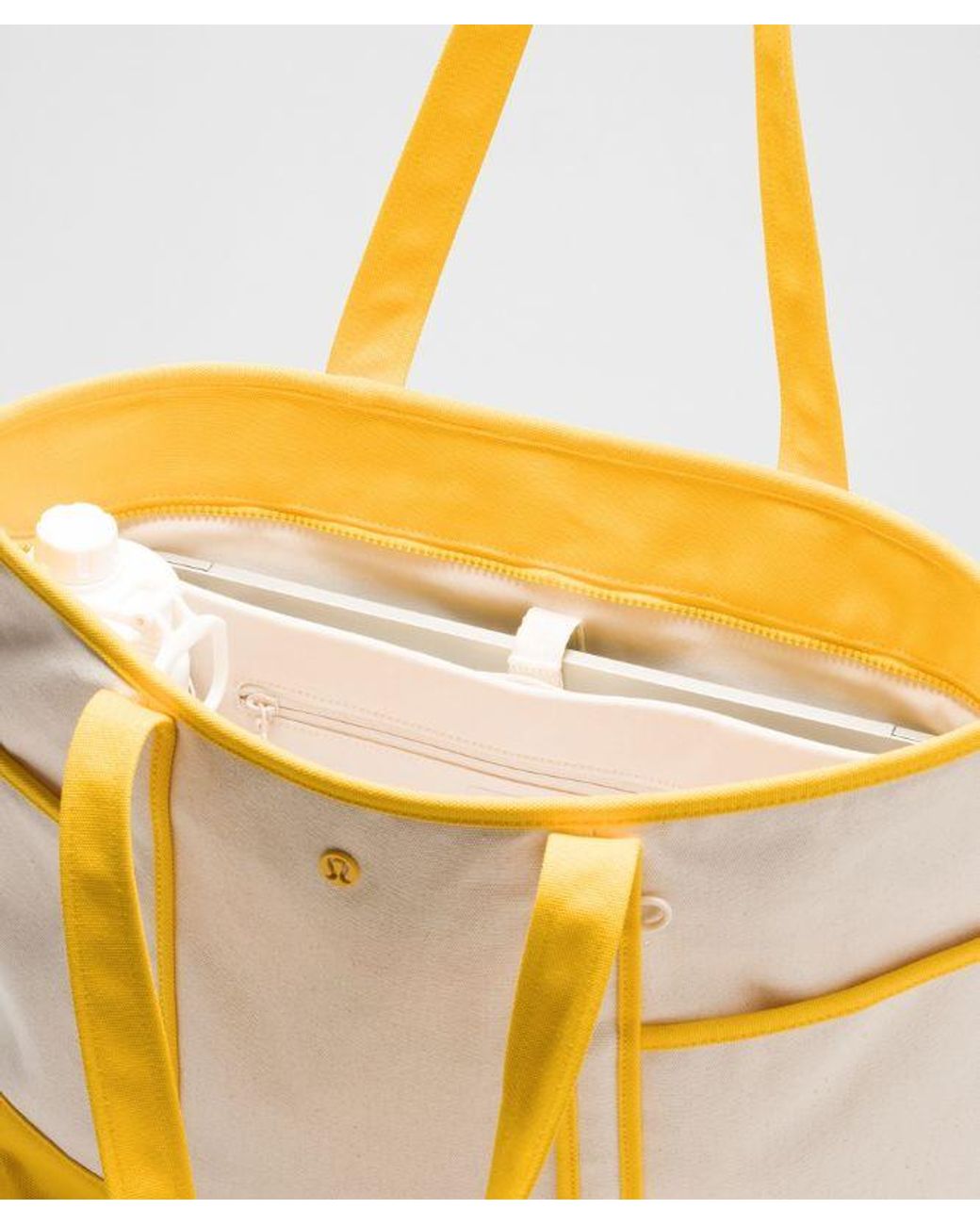 lululemon athletica Yellow – Daily Multi-Pocket Zip-Top Tote Bag 18L –