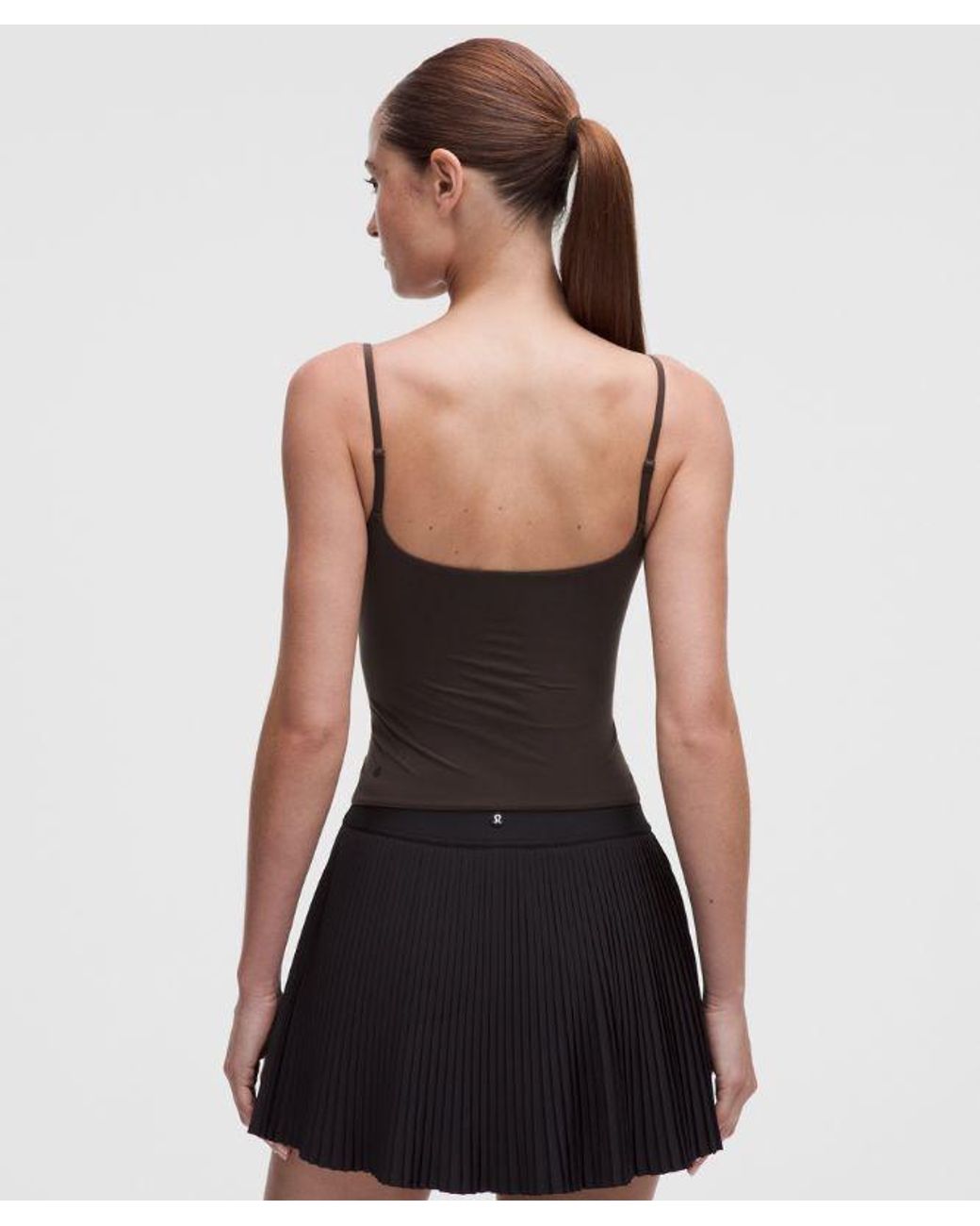 lululemon athletica Black – Wundermost Ultra-Soft Nulu Spaghetti-Strap Adjustable Cami – – Size Large