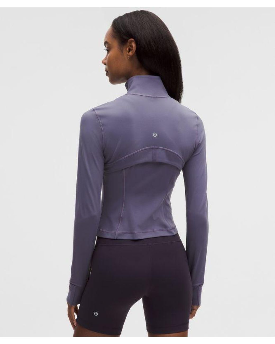 lululemon athletica Purple Define Cropped Jacket