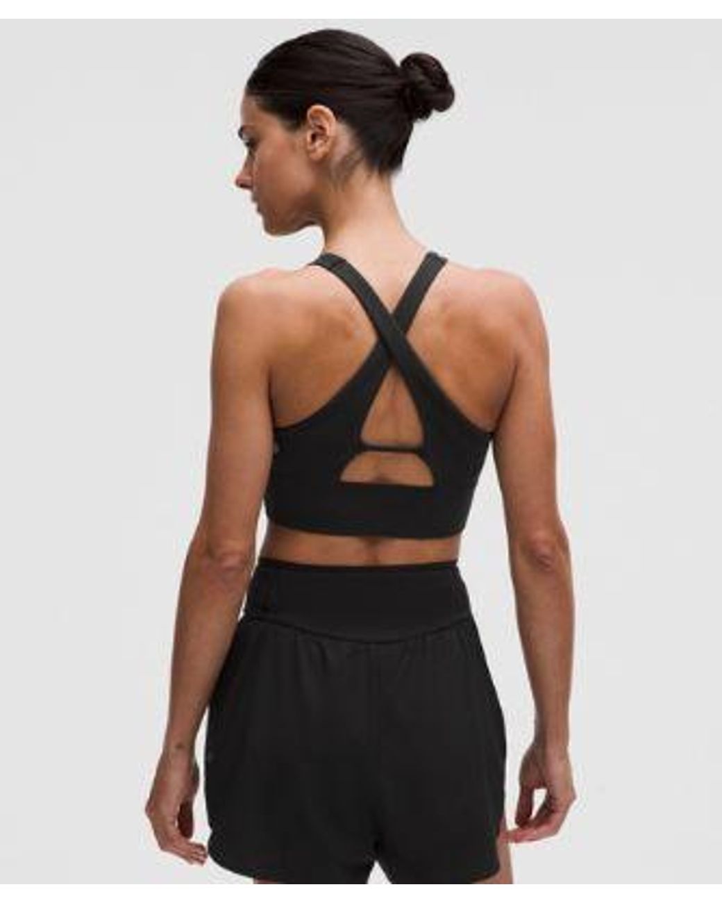 lululemon athletica Black – Lightlift Sports Bra Medium Support, B/C Cup – –