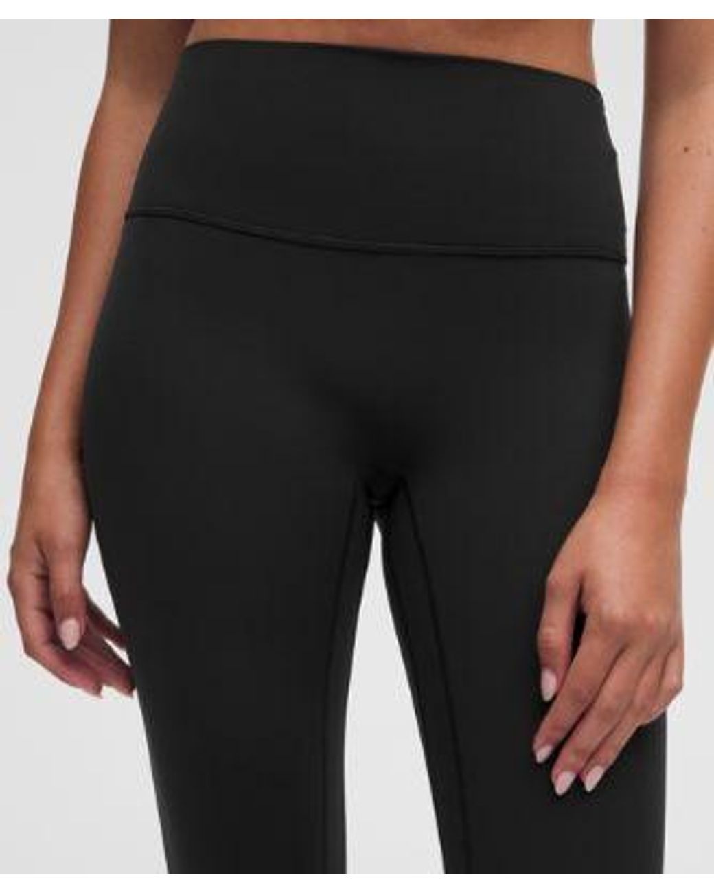 lululemon athletica Black – Align No Line High-Rise Pants – 25" – – Size 4