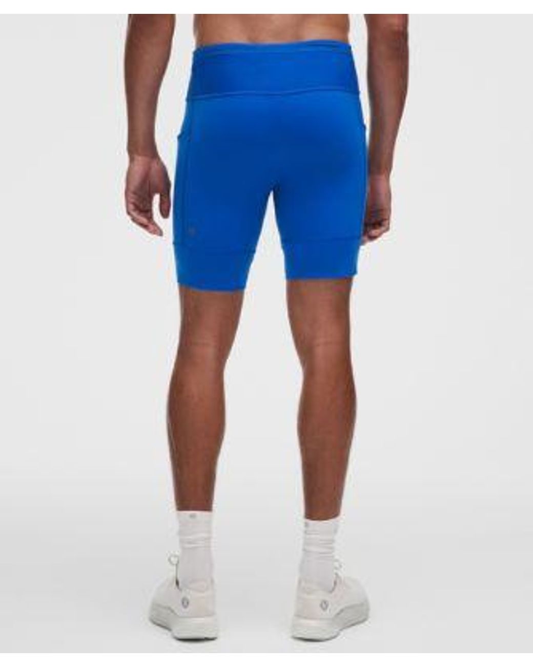 lululemon athletica Blue – Nulux Running Half Tight Shorts – 8" – – Size Large for men