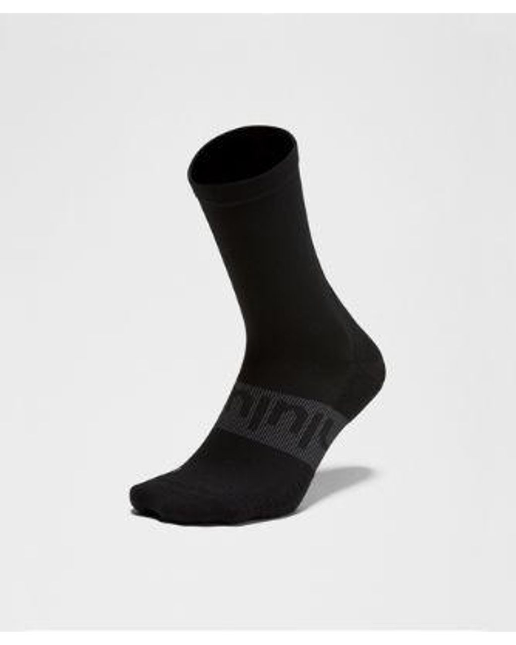lululemon athletica Black Power Stride Crew Socks