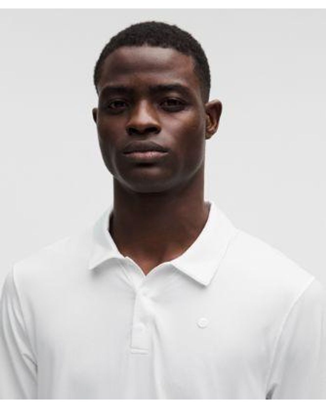 lululemon athletica Logo Sport Polo Short-sleeve - Color White - Size L for men
