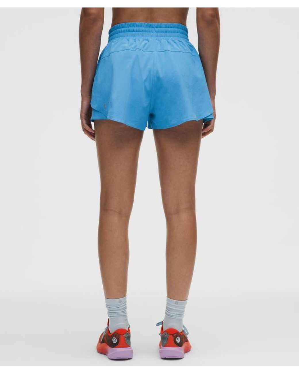 lululemon athletica Blue Shake It Out High-Rise Running Short 2.5"