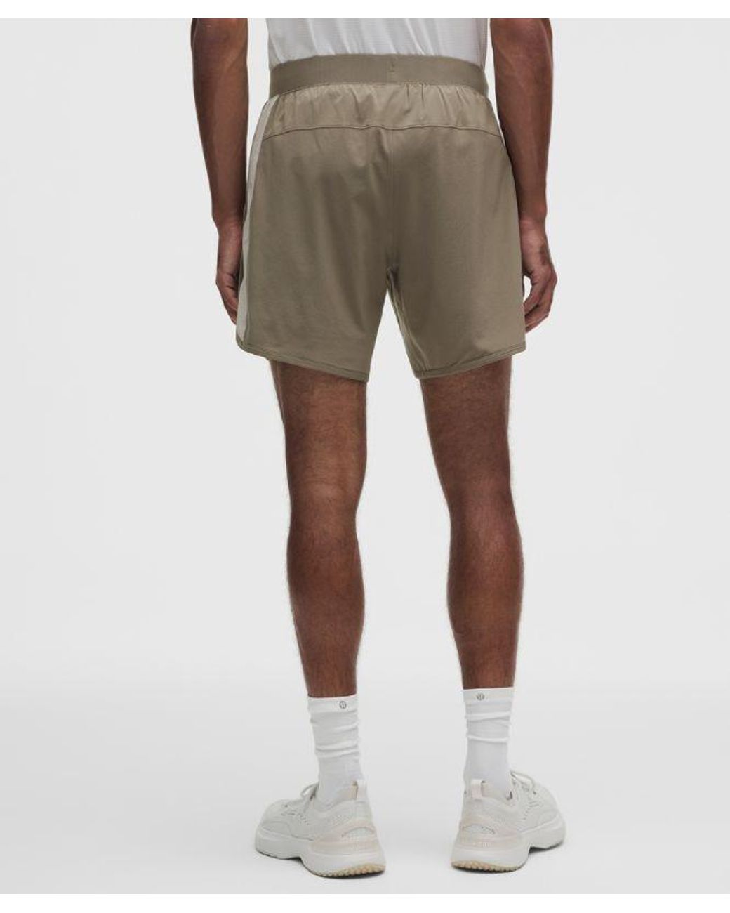 lululemon athletica White Lightweight Mesh-Pannelled Tennis Short 7" for men