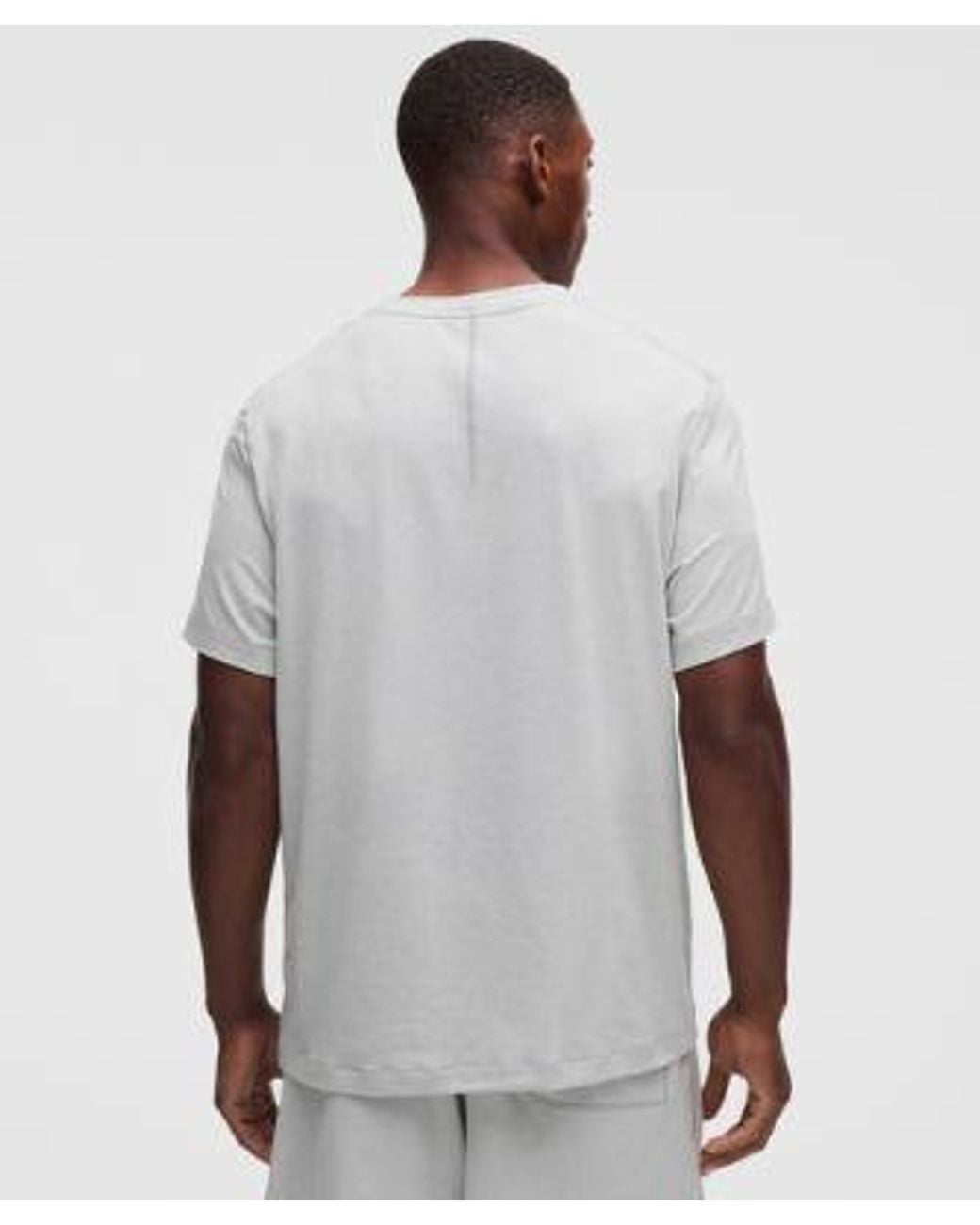 lululemon athletica White – Soft Jersey Short-Sleeve Shirt – – Size Large for men