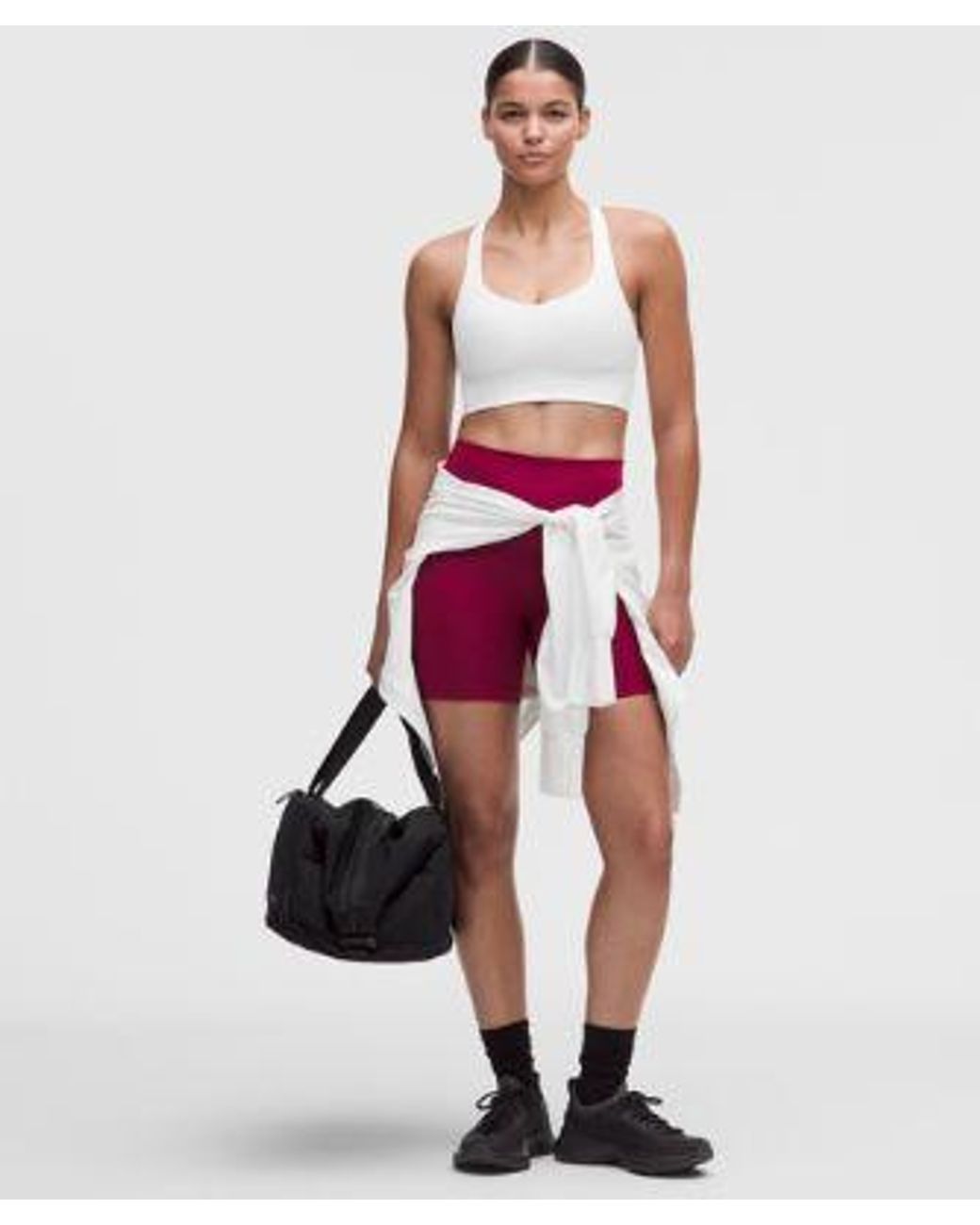 lululemon athletica Purple – Like A Cloud Train Sports Bra Medium Support, B/C Cup – – Size 14