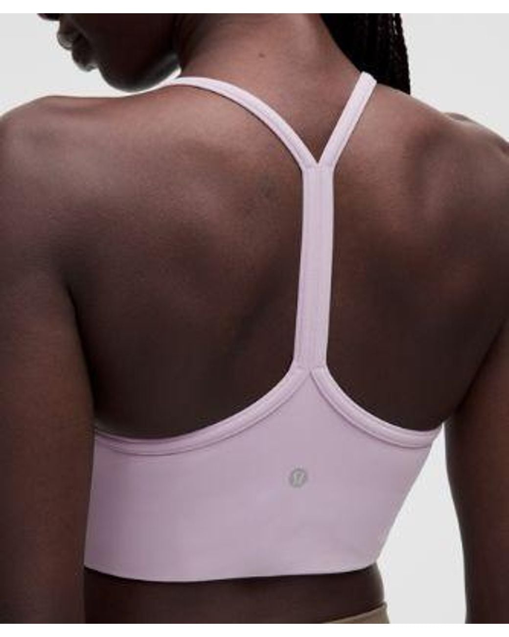 lululemon athletica Brown Flow Y Ruched Bra