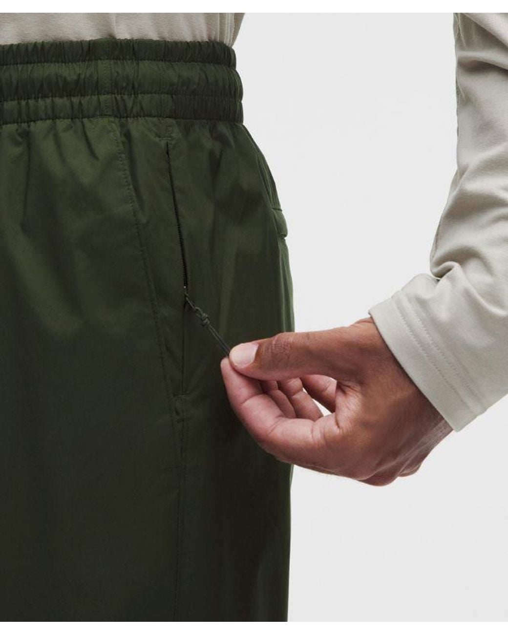 lululemon athletica Green – Zero Tucks Relaxed-Fit Trousers Regular – – Size Large for men