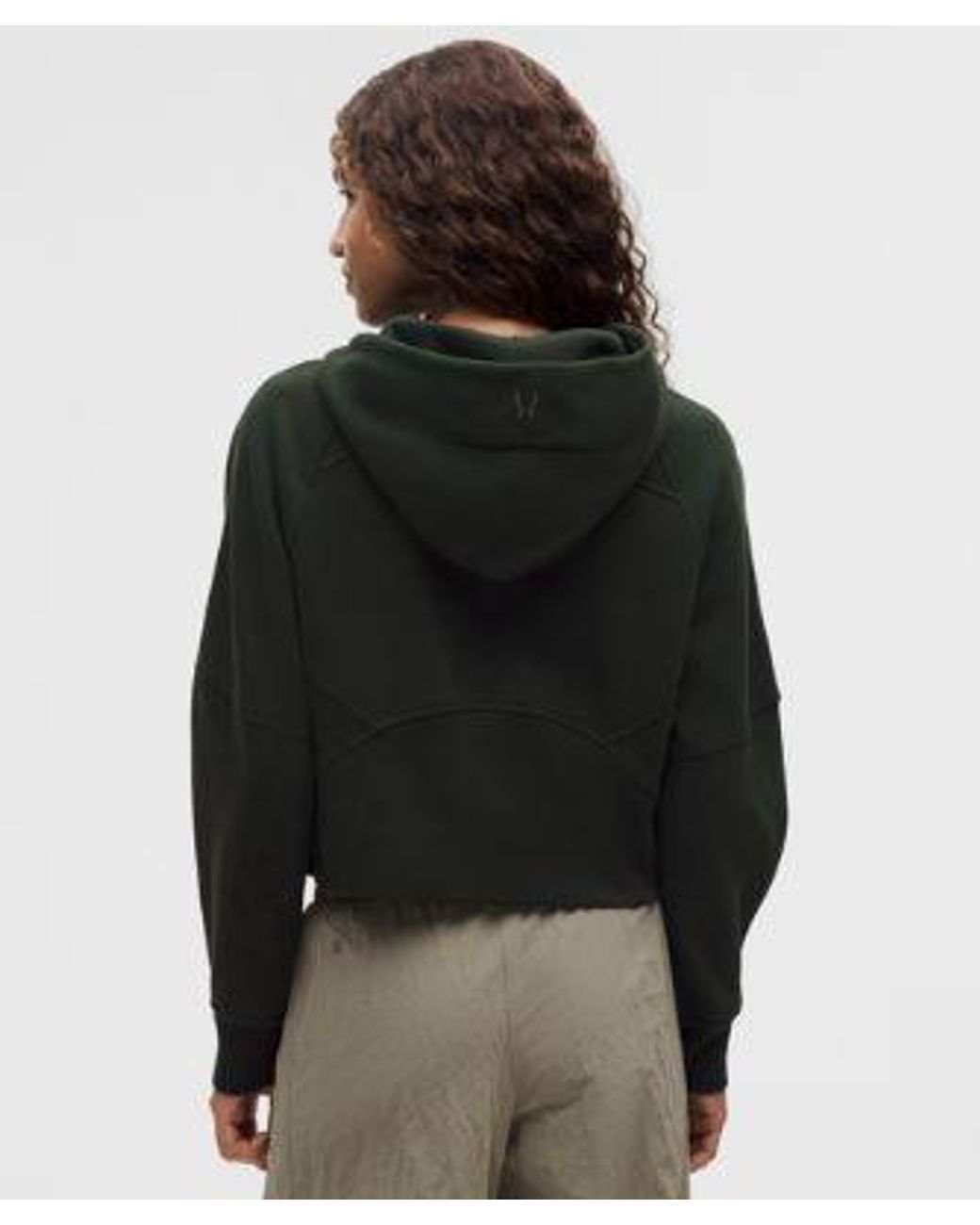 lululemon athletica Black – Scuba Oversized Half-Zip Hoodie – – Size Medium/Large