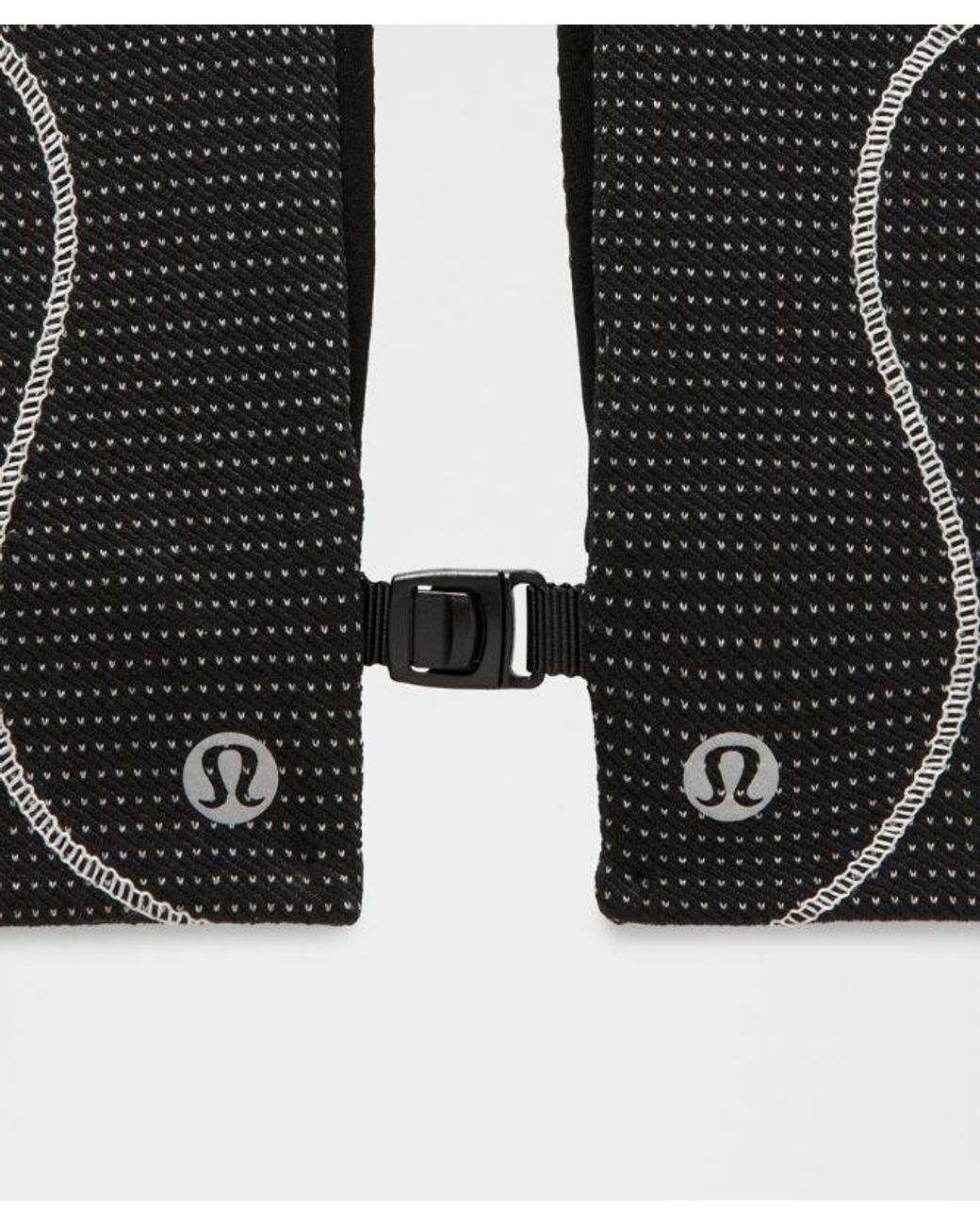 lululemon athletica Black Fast And Free Reflective Running Gloves