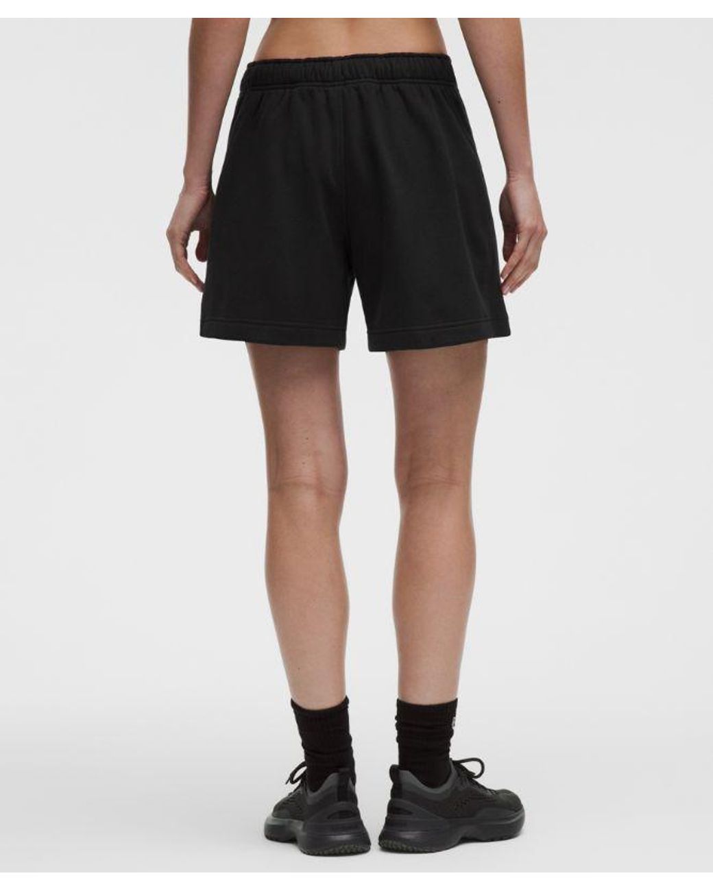 lululemon athletica Black Scuba Evolve Oversized Short 5"