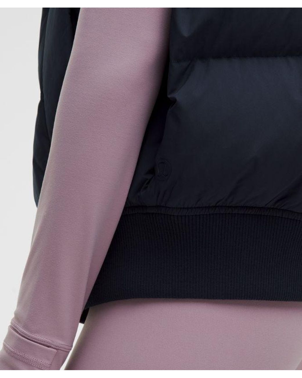 lululemon athletica Blue – Wunder Puff Bomber Vest – – Size Large