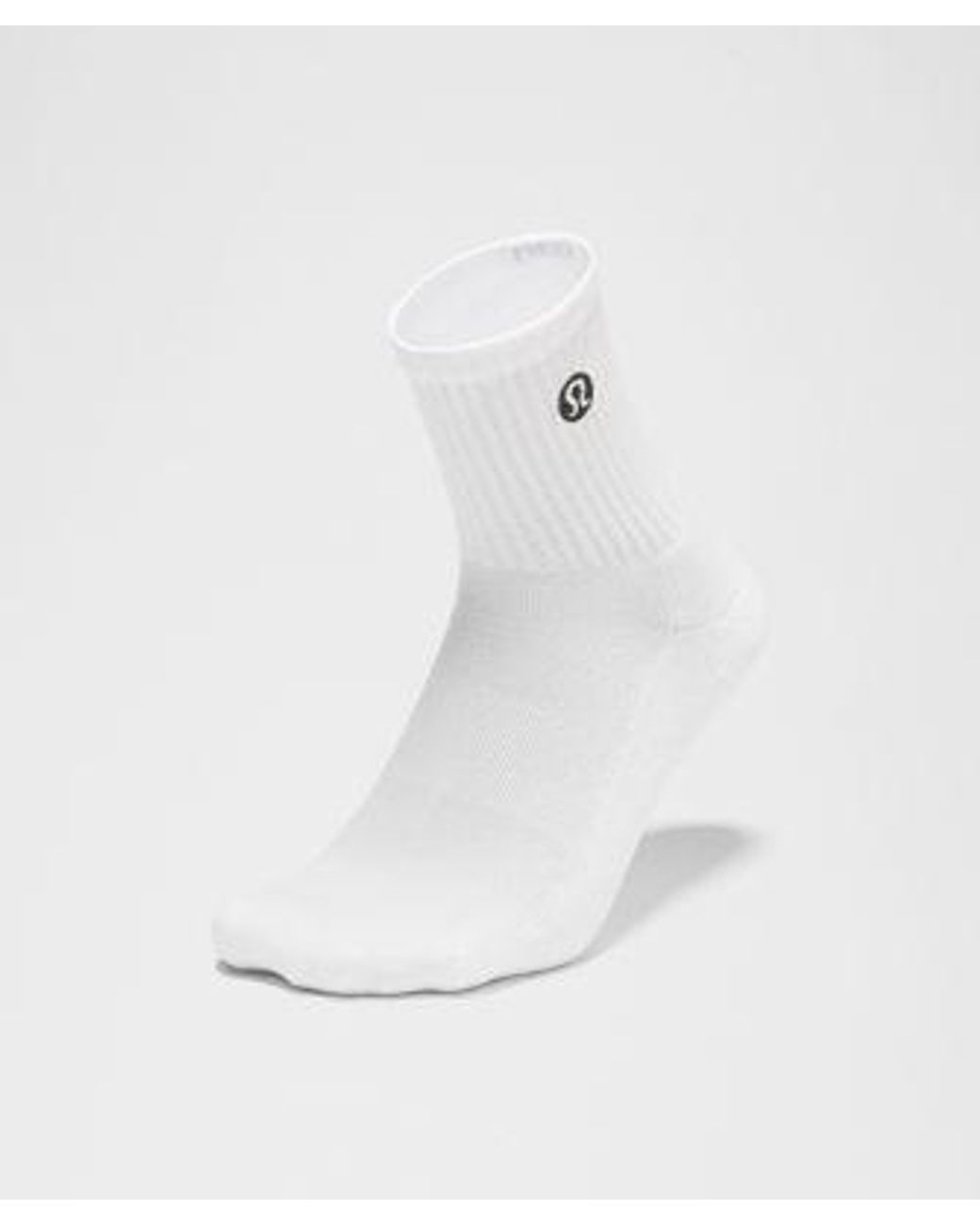lululemon athletica White – Daily Essential Quarter Socks 6 Pack – /Light/ – Size Large