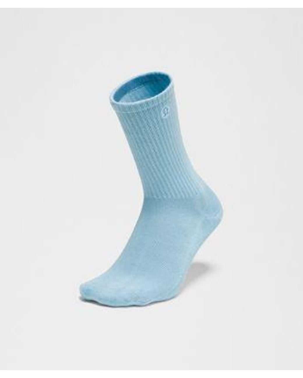 lululemon athletica Blue – Daily Essential Crew Socks – – Size Large