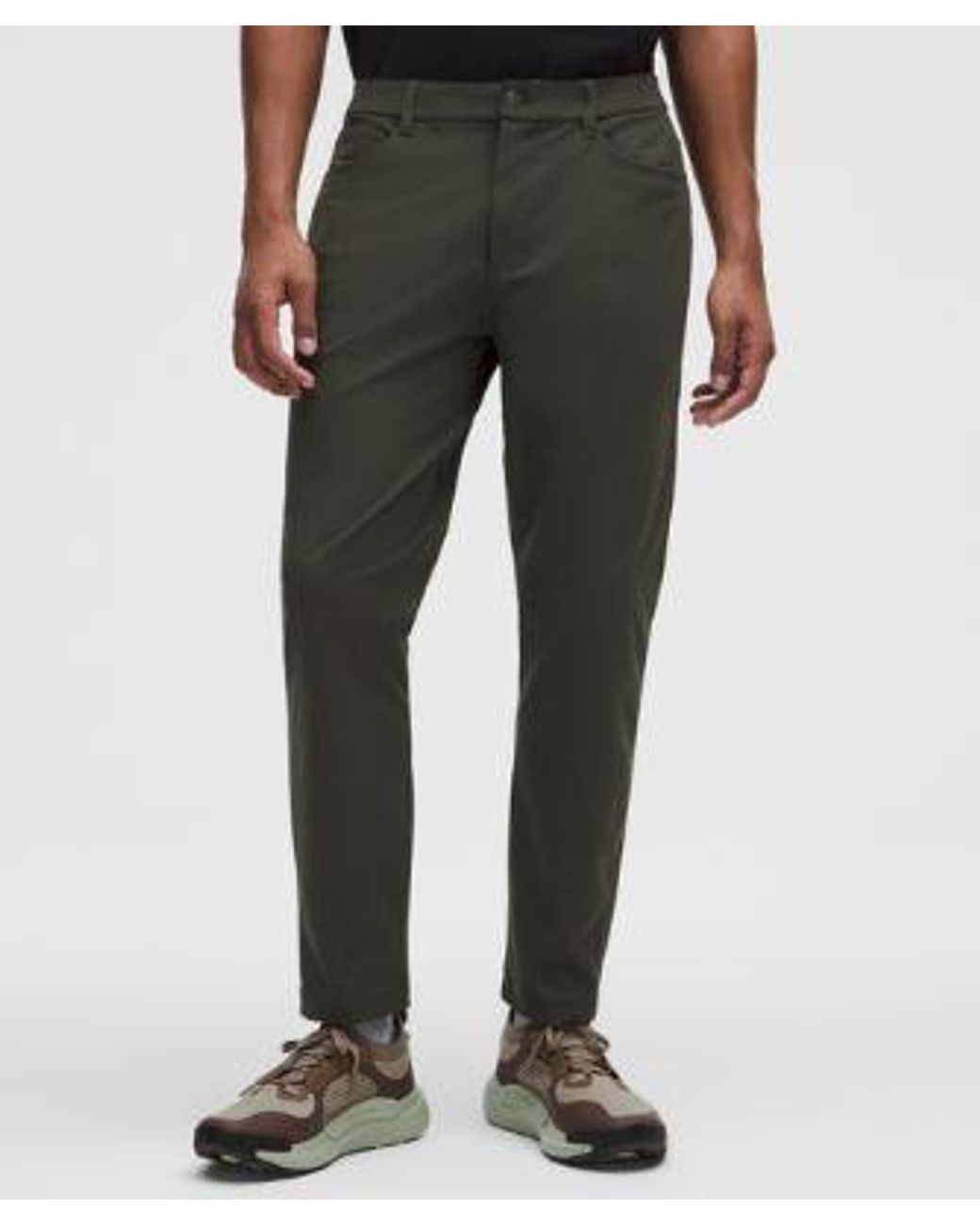 lululemon athletica Gray – Abc Slim-Fit 5 Pocket Trousers 30L Warpstreme – – Size 8 for men