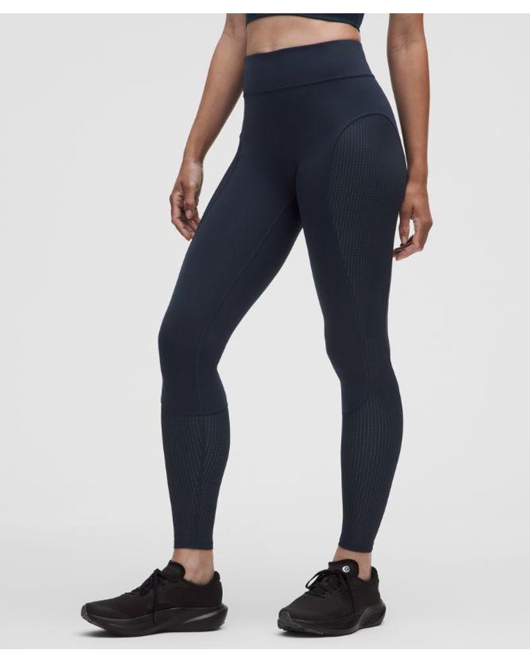 lululemon athletica Blue – -Panelled High-Rise Tight Leggings Slnsh Collection – 28" – – Size 14