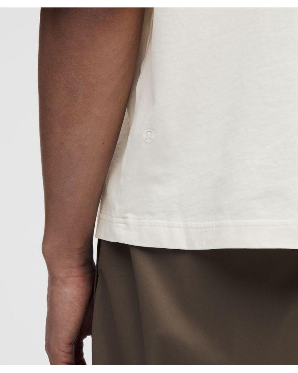 lululemon athletica White Heavyweight Cotton Jersey Boxy T-Shirt for men