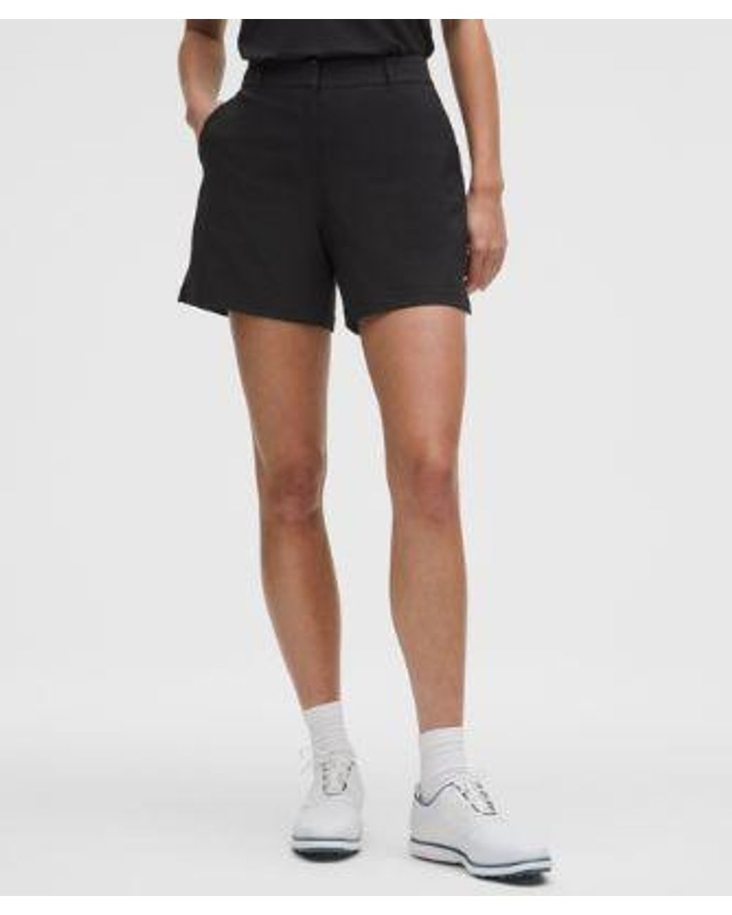 lululemon athletica White – Stretch Golf Shorts – 5" – – Size 28