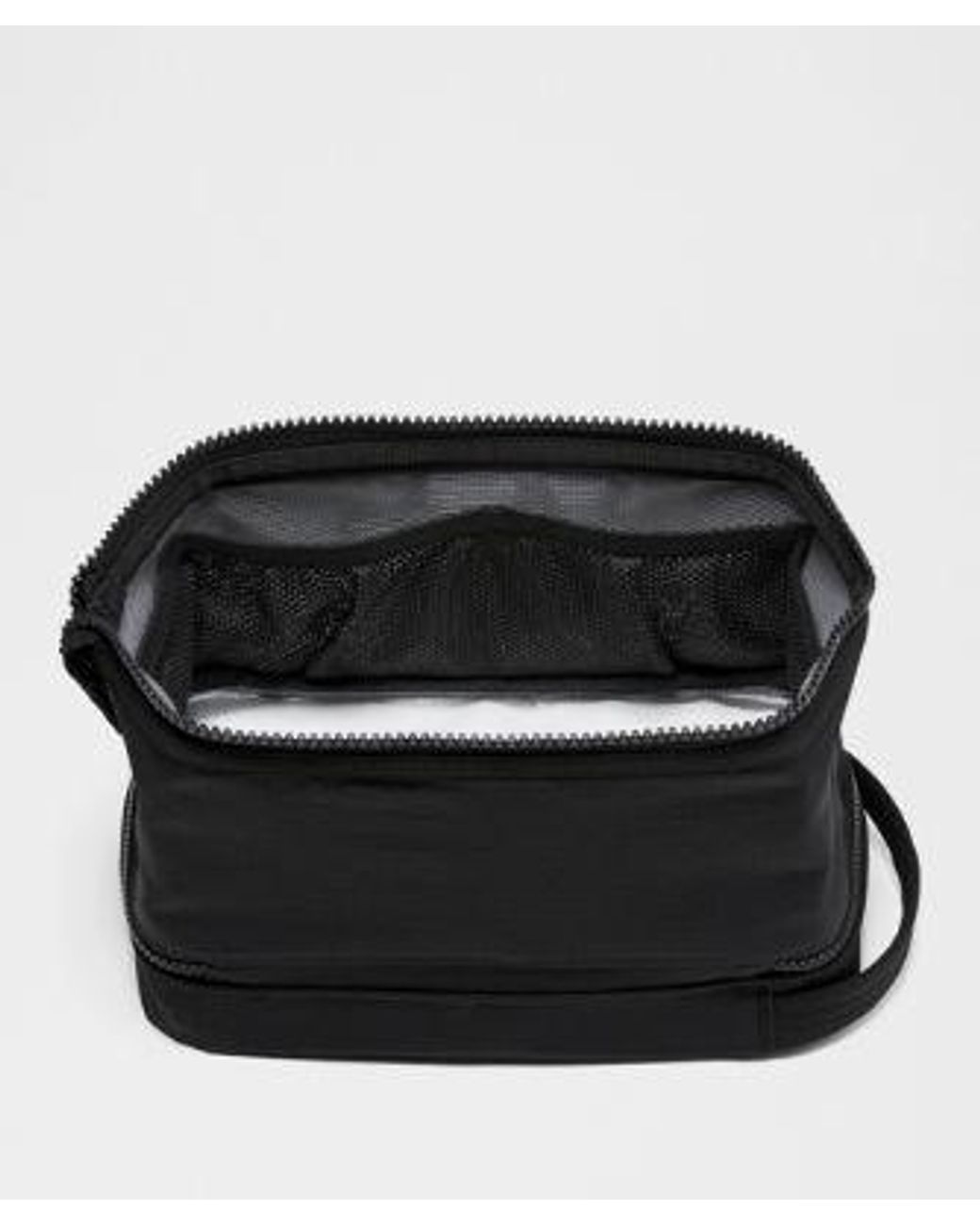 lululemon athletica Black – Dual-Compartment Toiletry Bag –