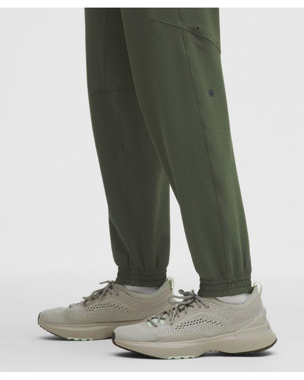 lululemon athletica Gray License To Train Textured Jogger for men