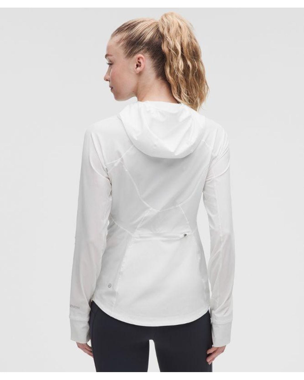lululemon athletica White Mist Over Windbreaker
