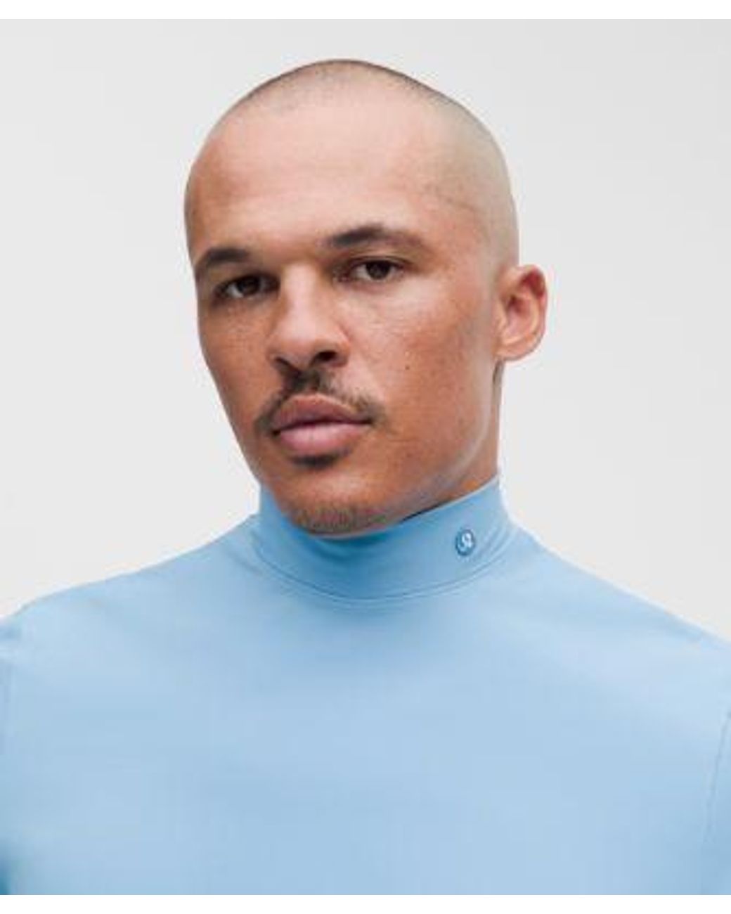 lululemon athletica Blue Showzero Slim-Fit Mockneck Shirt for men