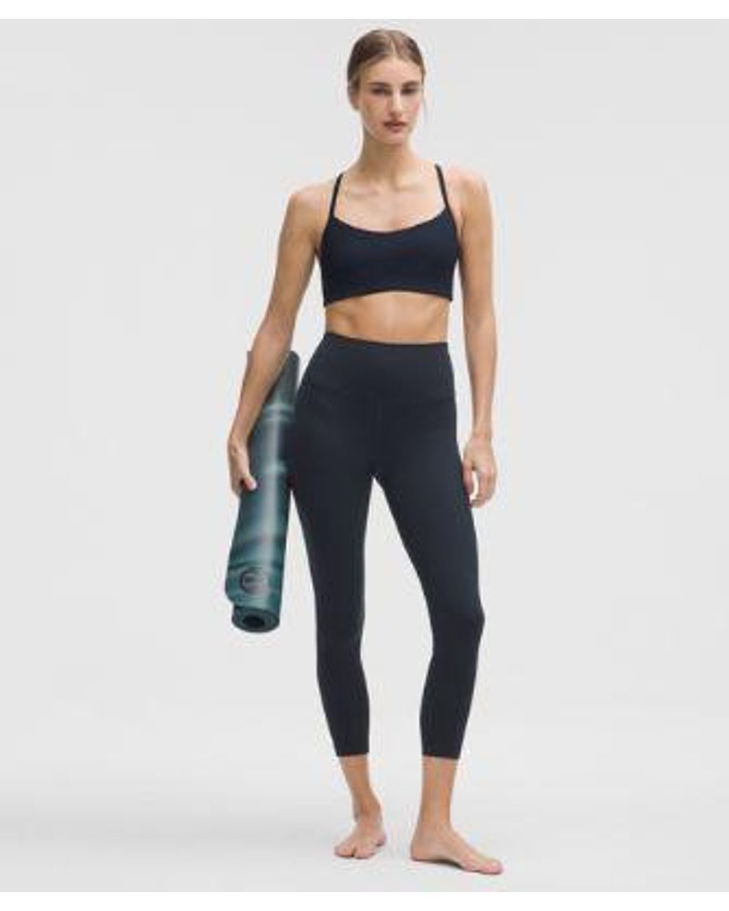 lululemon athletica Blue Flow Y Bra Light Support, A/B Cup