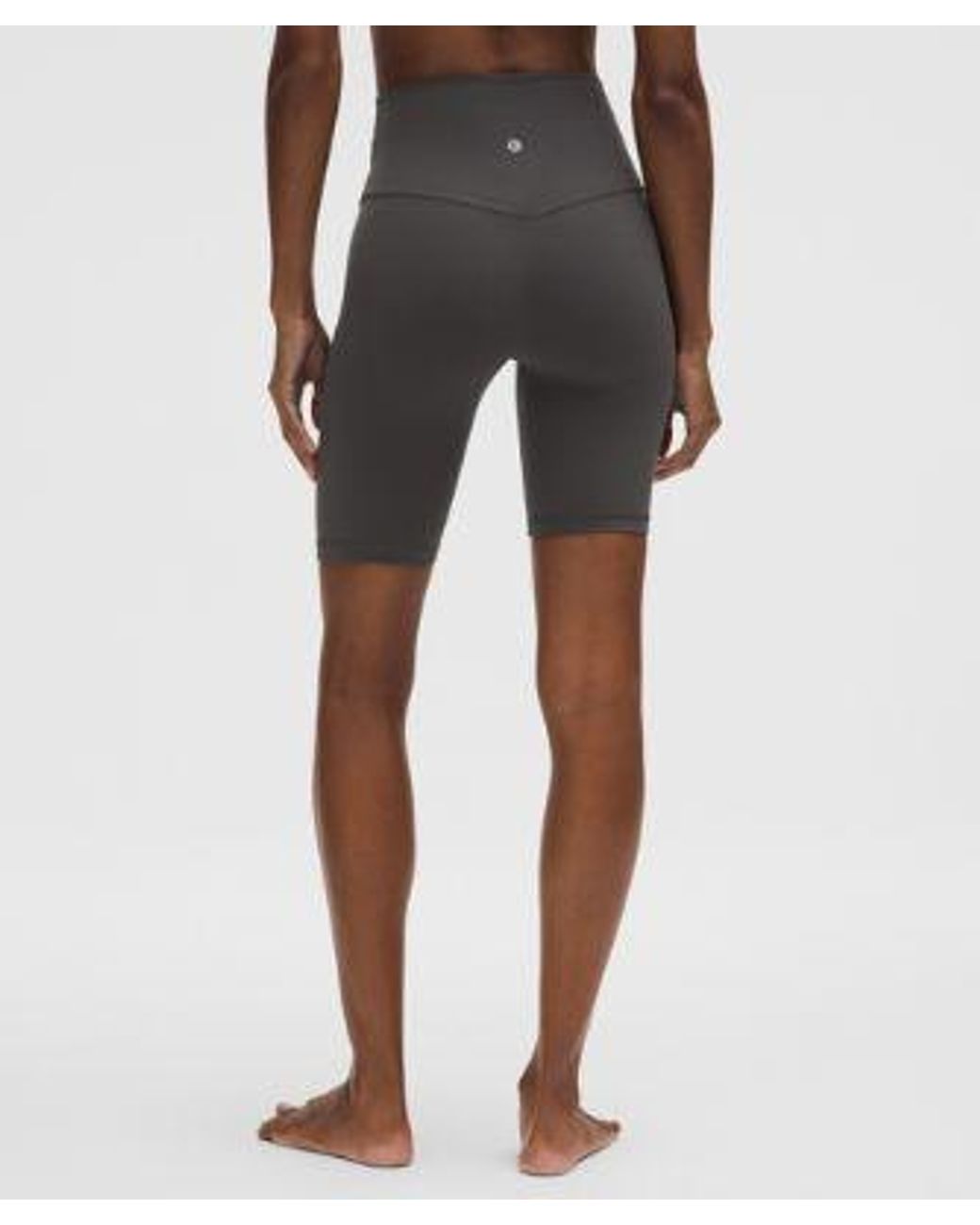 lululemon athletica Gray – Align High-Rise Shorts – 8" – – Size 8