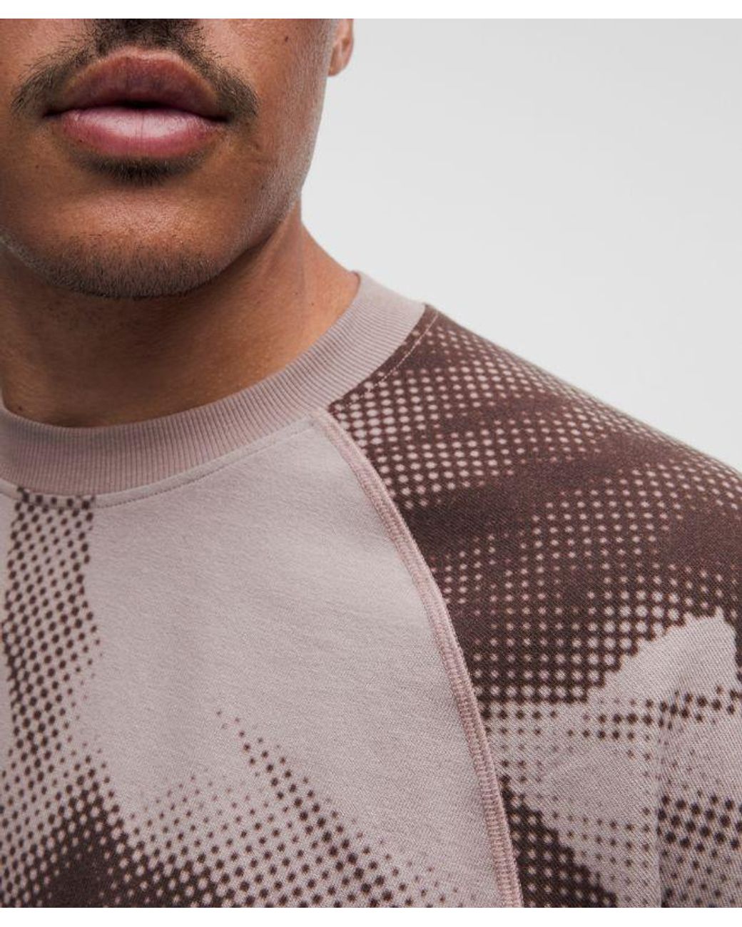 lululemon athletica Brown – Relaxed Printed T-Shirt Slnsh Collection – – Size Large for men