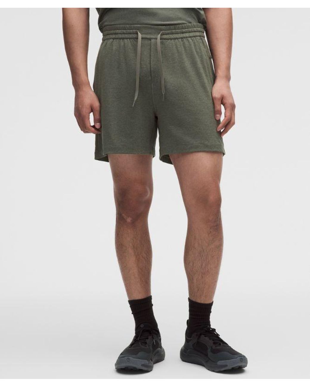 lululemon athletica Black – Soft Jersey Shorts – 5" – – Size Large for men