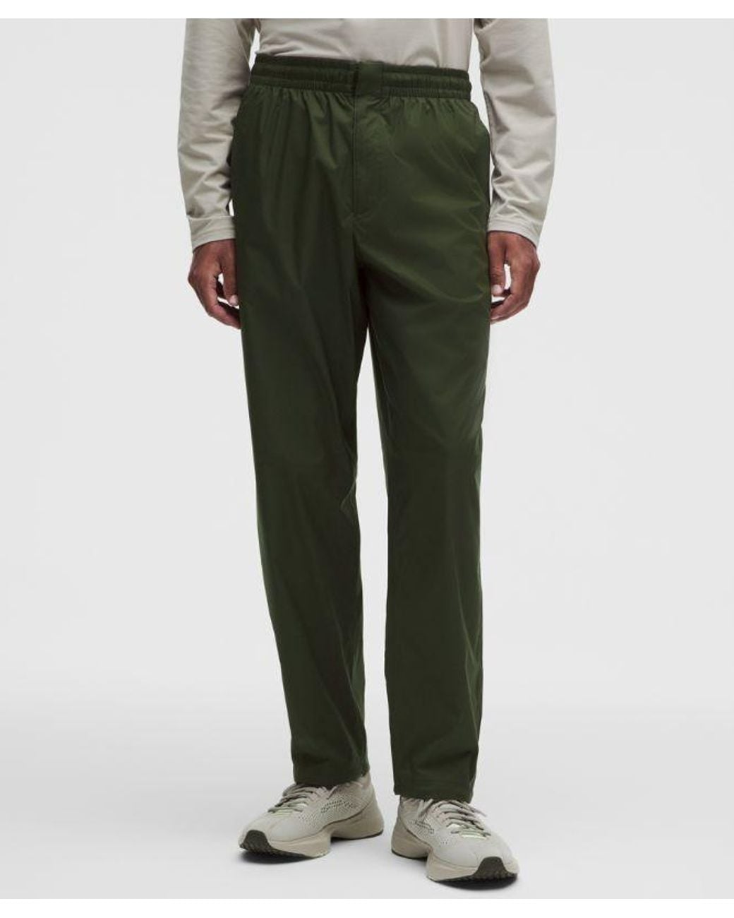 lululemon athletica Green – Zero Tucks Relaxed-Fit Trousers Regular – – Size Large for men