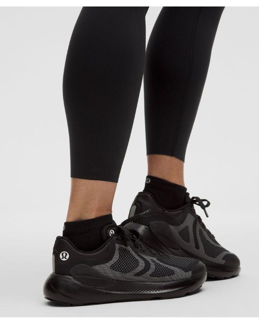 lululemon athletica Black Glow Up Super-High-Rise Tight 25"